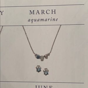 Chloe + Isabel Jewelry - Chloe + Isabel March Aquamarine Birthstone Set Chloe + Isabel Jewelry - Chloe + Isabel March Aquamarine Birthstone Set